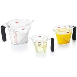 OXO 11161000 Good Grips 1 Pint (2 Cups) Squeeze & Pour Translucent Silicone Measuring  Cup