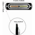 thumbnail image 7 of Huiyi Emergency Strobe Lights, LED Ultra Slim 4Pack 10LED Warning Light Green Surface Mounting Mount Strobe Flashing Light, 7 of 7