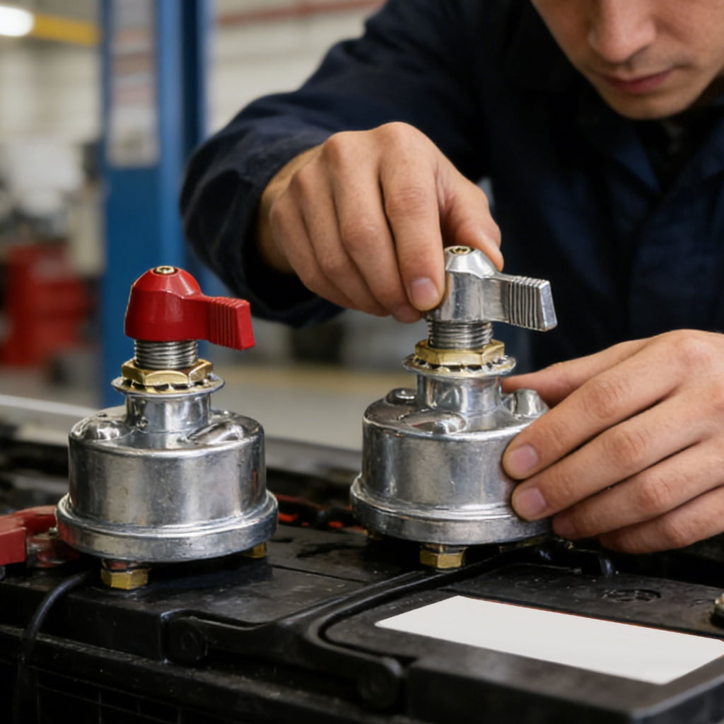 Quick Release Battery Switches Perfect For Various Vehicle Types Disconnect Switches