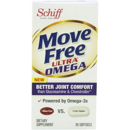 3 Pack - Schiff Free Move Ultra Omega Gélules 30 ch