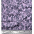 thumbnail image 1 of Soimoi Georgette Viscose Fabric Jellyfish Ocean Print Fabric by Yard 42 Inch Wide, 1 of 3