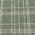 thumbnail image 4 of Better Homes & Gardens Green Plaid Wool Indoor Area Rug, 7'10"x9'10", 4 of 5
