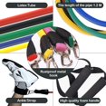thumbnail image 5 of Bandas de resistencia Juego de bandas de resistencia con 5 tubos de fitness, correas para los pies, asas, anclajes para puertas, 5 of 5