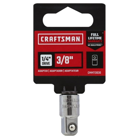 Craftsman 1/4-In F To 3/8-In M Socket Adapter