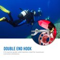 thumbnail image 4 of Diving Hook, Dual End Stainless Steel Snap Diving Hook High Strength  For Sporting, 4 of 8
