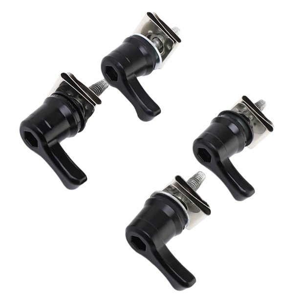 Sidaley Tuerca de pernos fuertes de 4 piezas para fijación de tornillo de motocicleta fiable, tornillos de bloqueo de palanca de alforja, Type2 NO2
