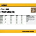 thumbnail image 3 of Dewalt-DBN18200-2 18 Gauge 2in. Brad Nails 2,500 Quantity, 3 of 3