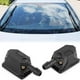 thumbnail image 2 of Riwesomey Boquilla de arandela para parabrisas de coche ABS, 2 piezas, repuesto de boquillas para vehículos automotrices modificados, rociador Vehículos, repuestos y accesorios Mis, 2 of 6