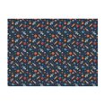 thumbnail image 4 of KLL Spaceships And Stars In Outer Space Print Fleece Throw Blanket, Horizontal Fleece Bedding Cute Soft Blankets Comfy Fleece Flannel Plush Home Decor for Couch & Bed -40"x30", 4 of 9