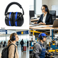 thumbnail image 3 of TELOLY 2026 New Ear Muffs for Noise Reduction,Advanced Sound Isolation Earmuffs,Lightweight Comfortable Ear Protection for Peaceful Sleep,Blue, 3 of 7