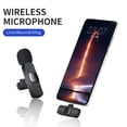 thumbnail image 3 of Microphone Sans Fil à Revers Réduction de Bruit Clip-on avec Récepteur USB-C, 3 of 6