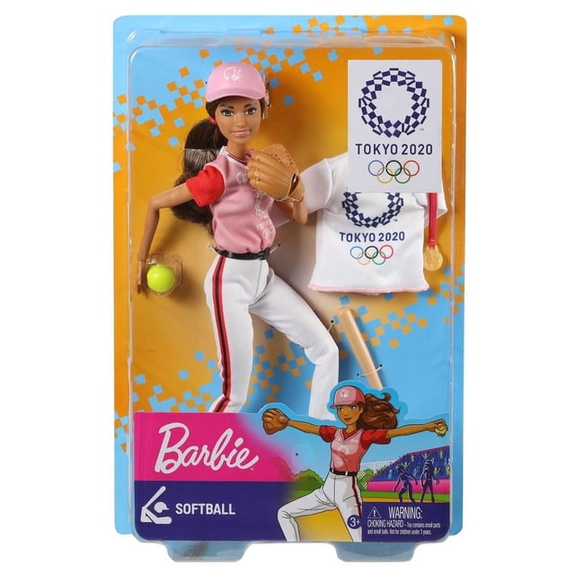 Muñeca Barbie Careers Olimpiadas Beisbolista