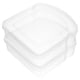 thumbnail image 1 of 2 cajas reutilizables para guardar tostadas, transparentes, para pan y sándwiches, para exteriores., 1 of 7