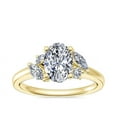 thumbnail image 1 of 0.75 T.C.W Oval Shape Natural Diamond Latest Design Solitaire Wedding Ring for Ladies Solid 14K Yellow Gold Size 8, 1 of 1