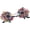 Multicoloured, variant on Color Party Y2K Cute Crazy Fun Rhinestone Decorative Sunglasses
