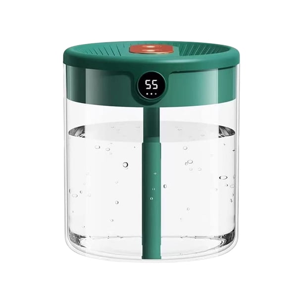 Humidificador de aire Humidificador de dormitorio de bajo ruido para viajes en interiores de automóviles (verde)