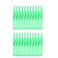 thumbnail image 2 of jinwen 50Pcs Nocks Insert Tail End Nocks for Hunting Practice Outdoor Sports Green, 2 of 9