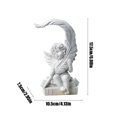 thumbnail image 3 of Xihbxyly Oferta Del Día Prime Liquidación de Hoy Estatuas En Plumas, Bonitas En Ángeles, Serie de Manuales, Estatua En Jardín, Escultura En Resina, Adecuada para Bodas, Fiestas, Decoración En Escrito, 3 of 6
