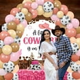 thumbnail image 5 of Cheereveal Cowgirl Baby Shower Party Decoration Kits with Balloon Arch, Rubber Pink, 5 of 7