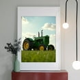 thumbnail image 2 of Diamond Art Kit for Adults, Green Vintage Farm Tractor Sky Diamond Painting for Adults Beginners, DIY Diamond Art Painting Kits, 5D Diamond Painting Crafts for Home Decor 12x16 Frameless, 2 of 7