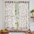 thumbnail image 1 of Cortinas JINCHAN Floral para Cocina 138x137 cm Lino Opaco, 1 of 9