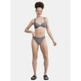 thumbnail image 2 of No Boundaries Women's Lurex Thread Bikini Bottoms, Sizes XXS - XXL, 2 of 5