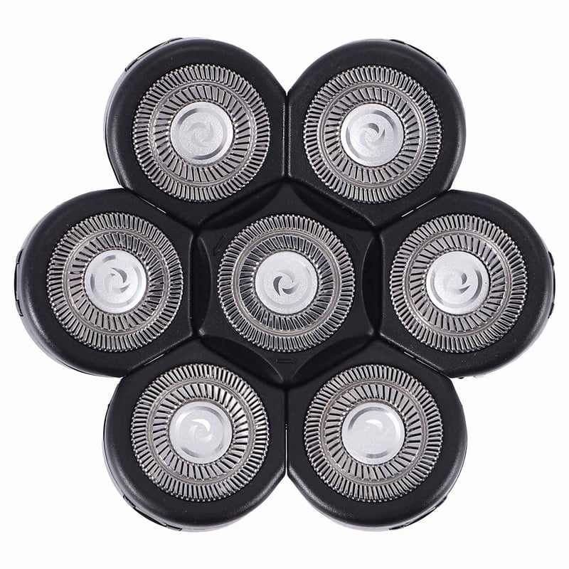 7D Electric Shaver Replacement Head Bald Replacement Shaver Blade Electric Shaver Head Shaver
