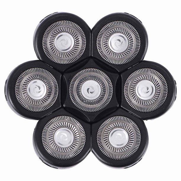 7D Electric Shaver Replacement Head Bald Replacement Shaver Blade Electric Shaver Head Shaver
