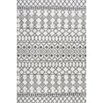 thumbnail image 3 of JONATHAN Y SANTA MONICA 5 x 8 Area Rug, Kafel Tribal Bohemian - Ivory/Black, SMB130E-5, 3 of 10