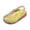Pink, variant on Little Girls Transparent Glitter Jelly Flat Shoes Single Strap Daisy Decor Non Slip Soft Sole For Party Beach Outdoor Summer Use