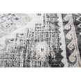thumbnail image 5 of Bashian S231-CHAR-5X7.6-SE1004 5 ft. 1 in. x 7 ft. 6 in. Sierra Collection Transitional Polpropylene Power Loom Area Rug, Charcoal, 5 of 5