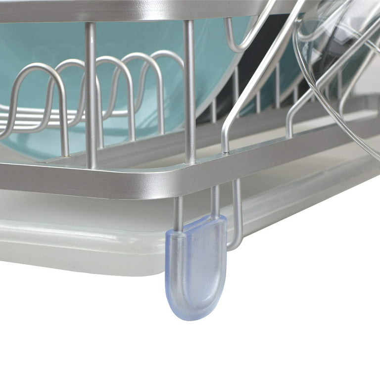 Appliance Basics ADR Modder Aluminum Single-Tier Dish Drying Rack