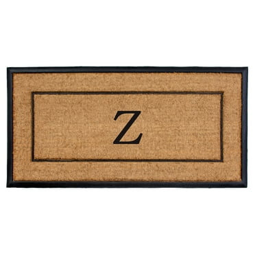 The General Monogram Doormat, 24" x 48", Letter Z