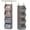 Gray, variant on VEGCOO Hanging Closet Organizer 4 Tier – Clothes Hanging Shelves, Space-Saving Fabric Storage Bins for Bedroom, Collapsible Baskets for Home Dorm RV, Heavy Duty, Gray