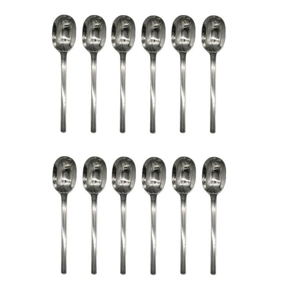 Mikasa Zena 18/8 Stainless Steel 5 5/8" Teaspoon (Set of Twelve)