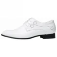 thumbnail image 3 of Dress Shoes for Men Pointed Toe Classic Patent Leather Lace Up Oxford, 3 of 8