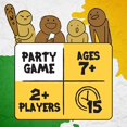 thumbnail image 3 of Poetry for Neanderthals - Family Card Game for Adults, Teens & Kids , White, 3 of 5