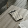 thumbnail image 2 of Cream Checkered Google Pixel 7 Phone Case-Google Pixel Phone Case, 2 of 2