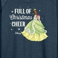 thumbnail image 3 of Disney - Full Of Christmas Cheer Tiana - Women's Lightweight French Terry Long Sleeve Shirt, 3 of 5