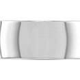thumbnail image 2 of 10K White Gold 10Kw 8mm Ltw Flat Band Size 7.5 Made In United States 1wfll080-7.5, 2 of 5