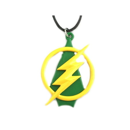 The Flash & Green Arrow Silver Tone Cosplay Costume w/Gift Box by