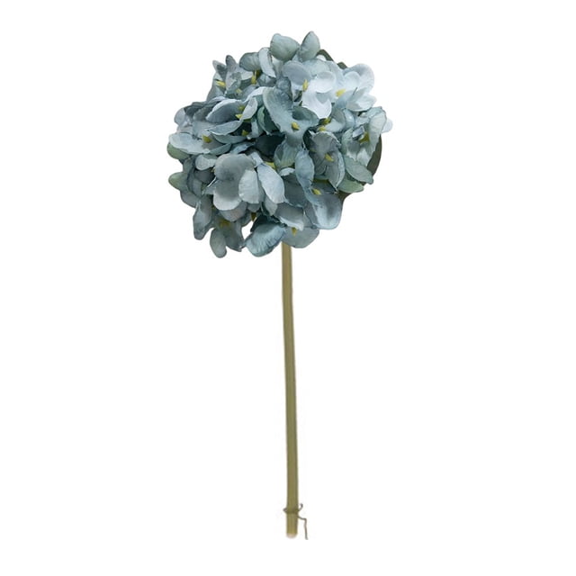 1Pcs Simulation Hydrangea Good Craftsmanship Easy to Maintain Vibrant Outdoor UV-resistant Simulation Flower Wedding Supplies
