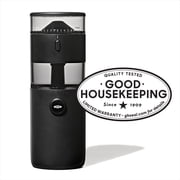 OXO Brew Compact Conical Burr Coffee Grinder, Stainless Steel Burrs, Matte Black