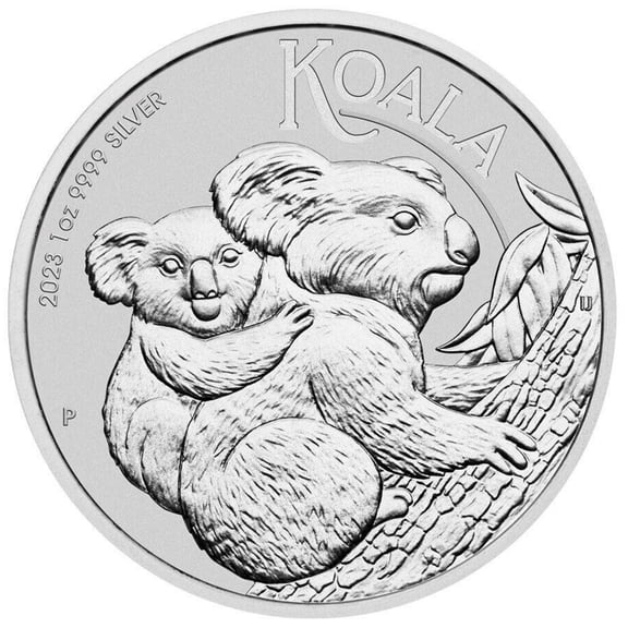 2023 1 oz Silver Australian Koala .9999 Fine BU - In Capsule