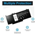 thumbnail image 3 of 6MT4T 7.6V 62WH Laptop Battery Compatible with Dell Latitude 14 5470 E5470 15 5570 E5570 Precision 15 3510 M3510 Series, 3 of 7