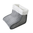 thumbnail image 2 of Garage Heater Small Space Heater Foot Warmer Foot Warmer Fast Heating 5 Temperature Settings Double Fleece Automatic Shutdown Overheat Plug In Controller Easy To Use And Clean, 2 of 7