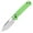Green, variant on CJRB Hectare Pocket Folding Knife, J1935-PNK