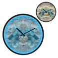 thumbnail image 2 of Indoor 12' Voice-Activated Luminous Decoration Wall Clock With LED Night Light Beautiful Realistic, 2 of 8