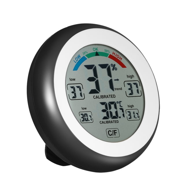 °C/°F Digital Hygrometer Temperature Humidity Meter Max
