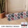 thumbnail image 3 of Red and Black Ethnic Geometric Pattern Door Rugs,Washable Non Slip Door Mats Indoor,Decorative Door Mats,Entry Mat Indoor for Entrance,Bedroom,Kitchen,Bathroom,16"x47", 3 of 6